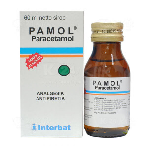 Pamol Sirup 60ml (per Botol)